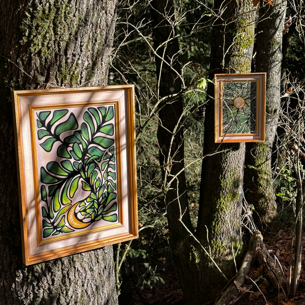 Sun and Moon Diptych