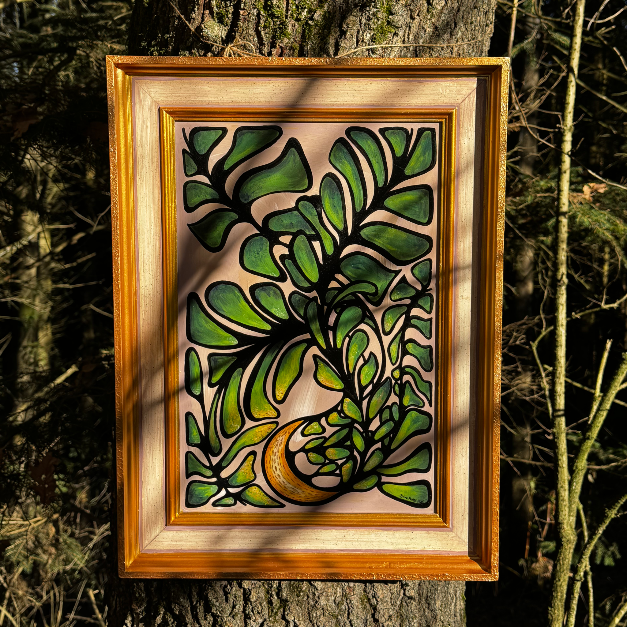 Sun and Moon Diptych